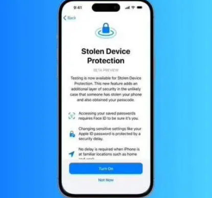 浮梁苹果授权维修店分享被盗设备保护功能开启方法 