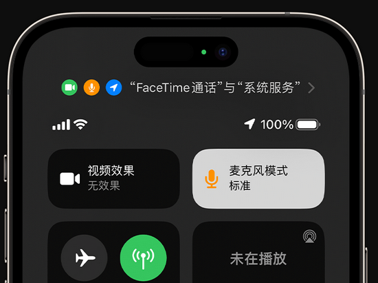 浮梁苹果授权维修网点分享iPhone在通话时让你的声音更清晰 