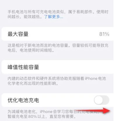 浮梁苹果15维修分享iPhone15充电到80%就充不进电了怎么办 