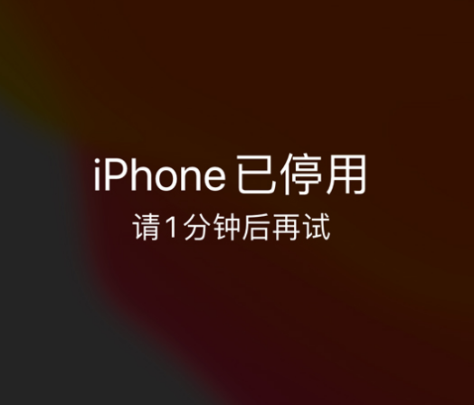 浮梁苹果手机维修分享:iPhone 显示“不可用”或“已停用”怎么办？还能保留数据吗？ 