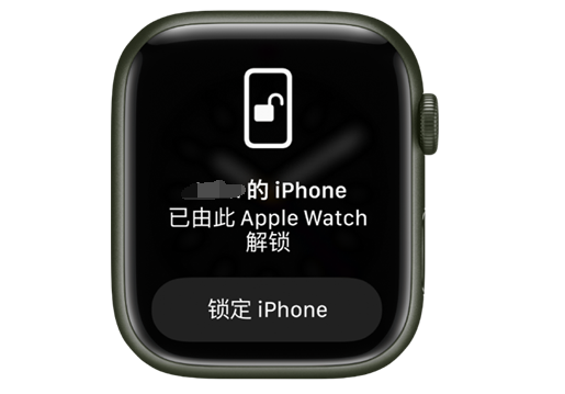 浮梁苹果手机维修分享用 AppleWatch 解锁配备面容 ID 的 iPhone方法 